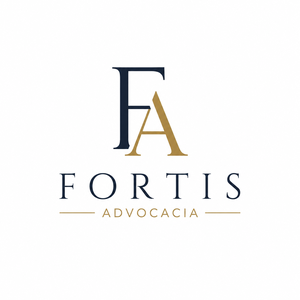 Logo Fortis Advocacia — versão antes